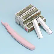 10 Stainless Steel Eyebrow Razors for Women's Grooming