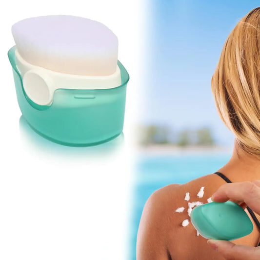 SonKu Sunscreen Applicator Sunscreen Applicator for Kids and Adult Sunscreen Applicator for Kids Sun Lotion Applicator Sun Cream Brush with Protective Cap