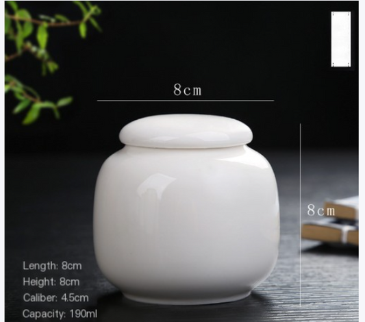 Ceramic Tea Canister for Home Furniture