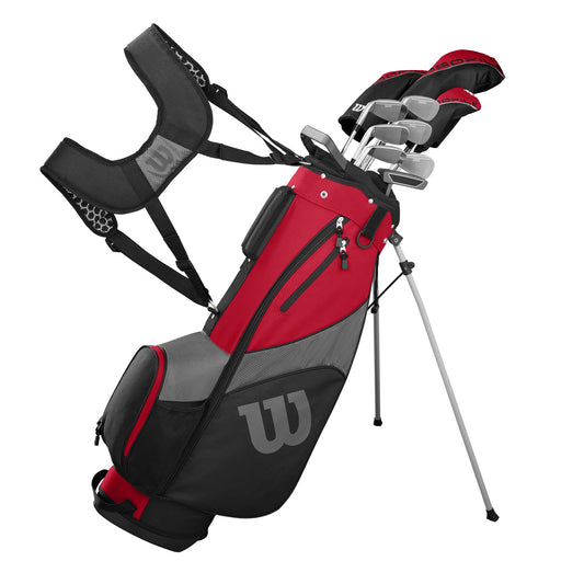 WILSON Golf Profile SGI Mens Complete Golf Set — Regular Right HandRed (Regular)