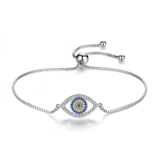 Evil Eye Bracelet with Diamonds