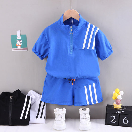 Baby Boys' Short Sleeve T-Shirt and Shorts Set