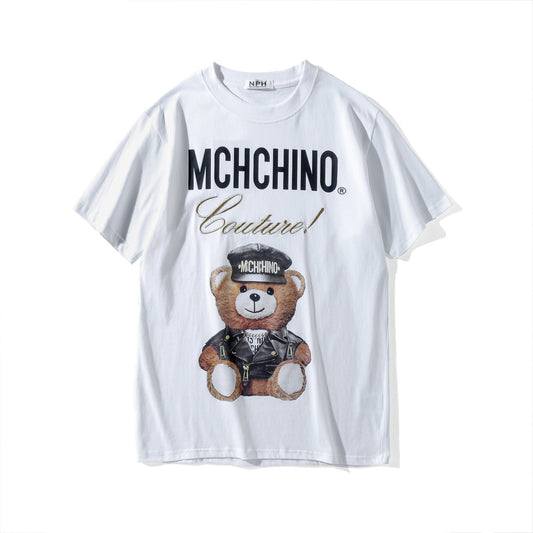 Teddy Bear Couple Short Sleeve T-Shirts