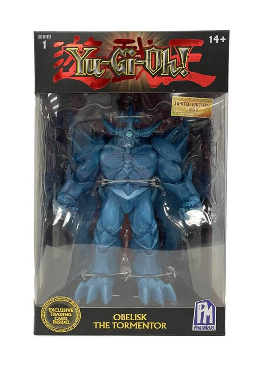 Yu-Gi-Oh! Highly Detailed 7 inch Articulated Action Figure Limited Edition Includes Exclusive Trading Card Obelisk The Tormentor