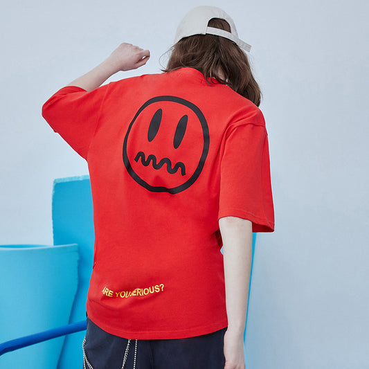 Couple Devil Face T-Shirts, Hip Hop Summer Fashion