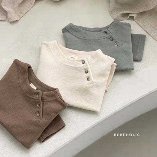 Korean Style Baby Long Sleeve Cotton T-Shirt