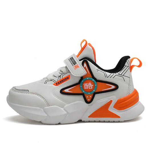 Children's Leather Basketball Shoes
