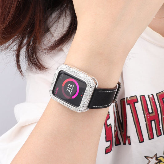 Tulip Metal Watch Set with Diamonds