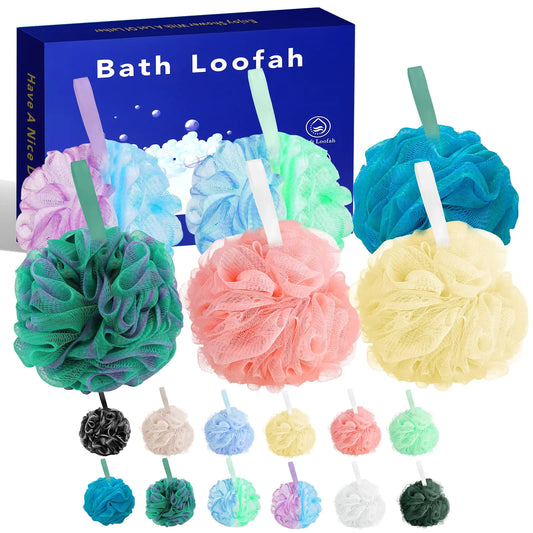 Ufacai Bath loofahBath SpongeShower loofahs Shower Sponge for Women and MenPack of 6