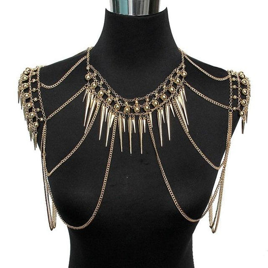 Long Necklace - Body Jewelry