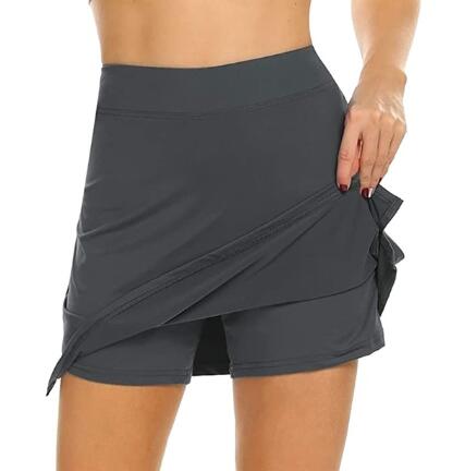 High-Waisted Slim Fit A-Line Women's Shorts
