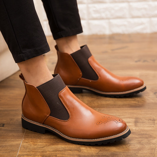 British High Help Business Casual Leisure Boots
