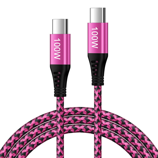 USB C to USB C Cable 100w Type C to C Type Fast Charging Cable 5a Phone Android Charger Cord for Samsung Galaxy A34 A54 A53 A23 A13 A14 A03s A04s Note 22 21 20 Ultra Google Pixel 7 Pro 6a 6 5 4 3 Xl