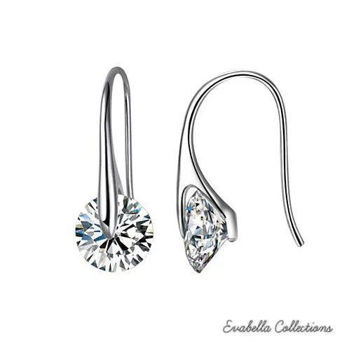 BOUTIQUE DIAMONDS - Charming Swarovski Drop Earrings