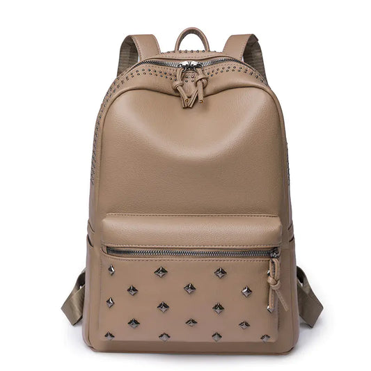Women's Designer Anti-Splash PU Leather Backpacks