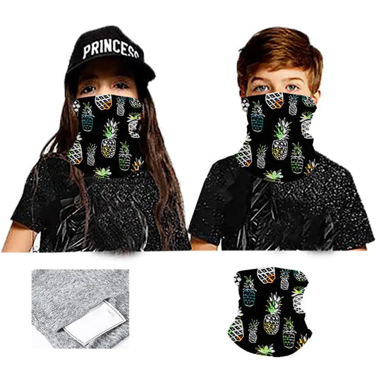 Kids' Printed Sunscreen Scarf