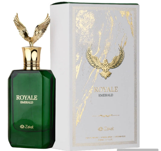 Zakat Perfumes Royal Collection Unisex EDP - Eau de Parfum 80ml(2.7 oz) (EMERALD)