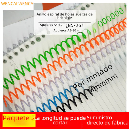 30-Hole Spiral Binding Rings for A4/A5 Notebooks