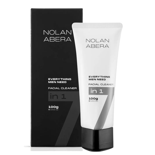 ABERA Nolan Daily Facial Cleanser for Men - Oil Control & Deep Cleansing 3.53oz