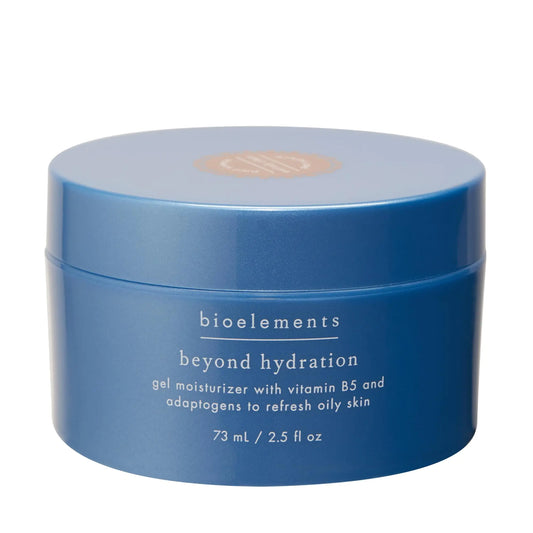 Bioelements Beyond Hydration - Non-Greasy Gel Facial Moisturizer for Oily Skin - Includes Vitamin B5 & Essential Oils - Vegan Gluten Free - Never Tested on Animals 2.5 fl oz