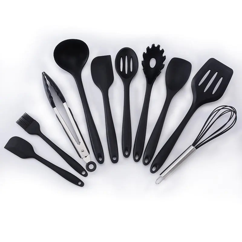 10-Piece Silicone Kitchenware Baking Set
