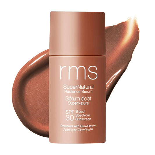 SuperNatural Radiance Serum Broad Spectrum SPF 30 Sunscreen - Tinted Sunscreen for Face Tinted Mineral Sunscreen for Face Tinted SPF Skin Tint
