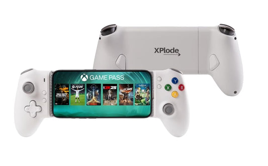 XPlode Type-C Mobile Gaming Controller for Android and iPhone 15/16 Series (USB-C) - Suitable for Cloud Gaming Call Of Duty PUBG Fortnite - Support Xbox Game Pass Playstation - Phone Controller