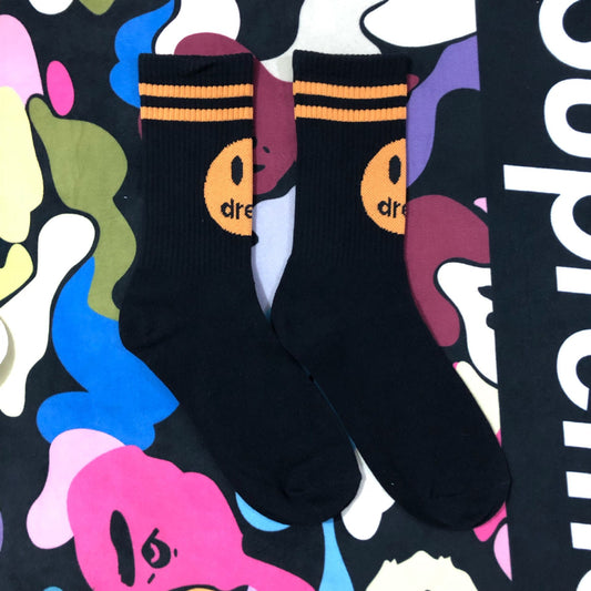 Smiley Face Socks, Athletic Socks, Couple Socks