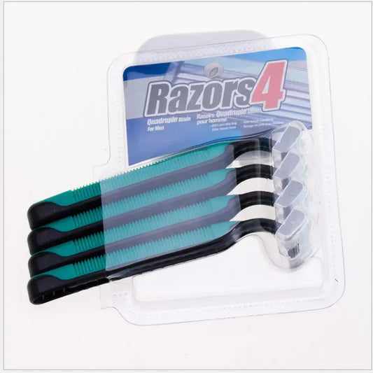 Classic Women's Disposable Hair Removal Razors (4 Pack)