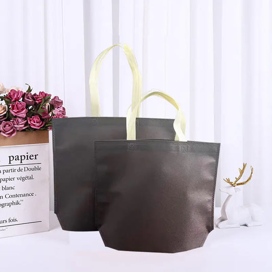 Custom Non-Woven Fabric Tote Bags for Gifts and Shopping