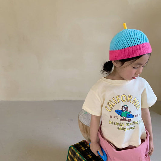 Summer Kids Cartoon T-Shirts for Boys and Girls