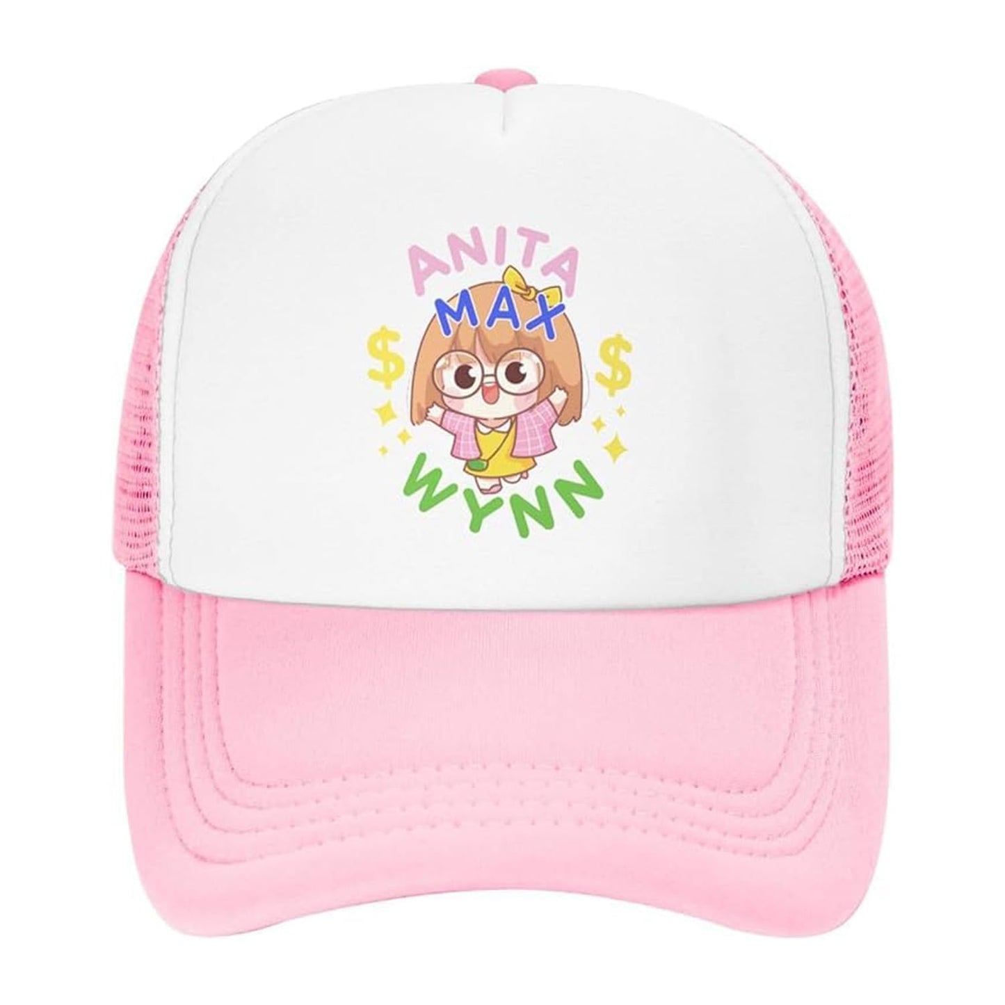 Generic Viral Trucker Hat - Original Men’s Trucker Hats - Mens Trucker Hats Snapback – Funny Joke Trucker Hats for Unisex – Pink Medium
