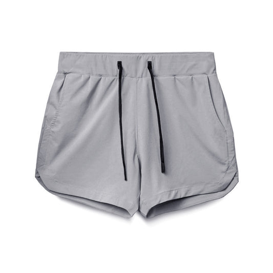 2023 Men's Quick-Dry Athletic Shorts in Solid Color