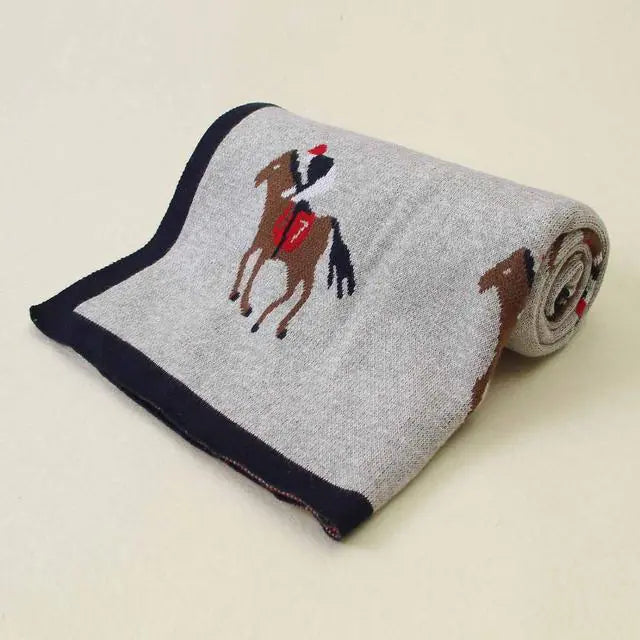 Cute Knitted Baby Blankets for Newborns and Toddlers