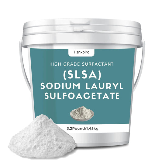 3.2 Pound SLSA Powder for Making Bath Bombs Premium SLSA Sodium Lauryl Sulfoacetate Powder Amazing Bubbles Gentle on Skin Suitable for Making Bath Bombs Bath Truffles and More