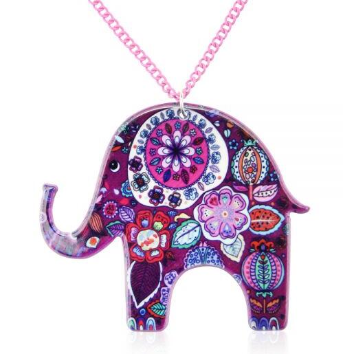 Elephant Necklace Jewelry Accessories