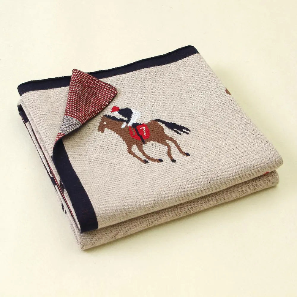 Cute Knitted Baby Blankets for Newborns and Toddlers