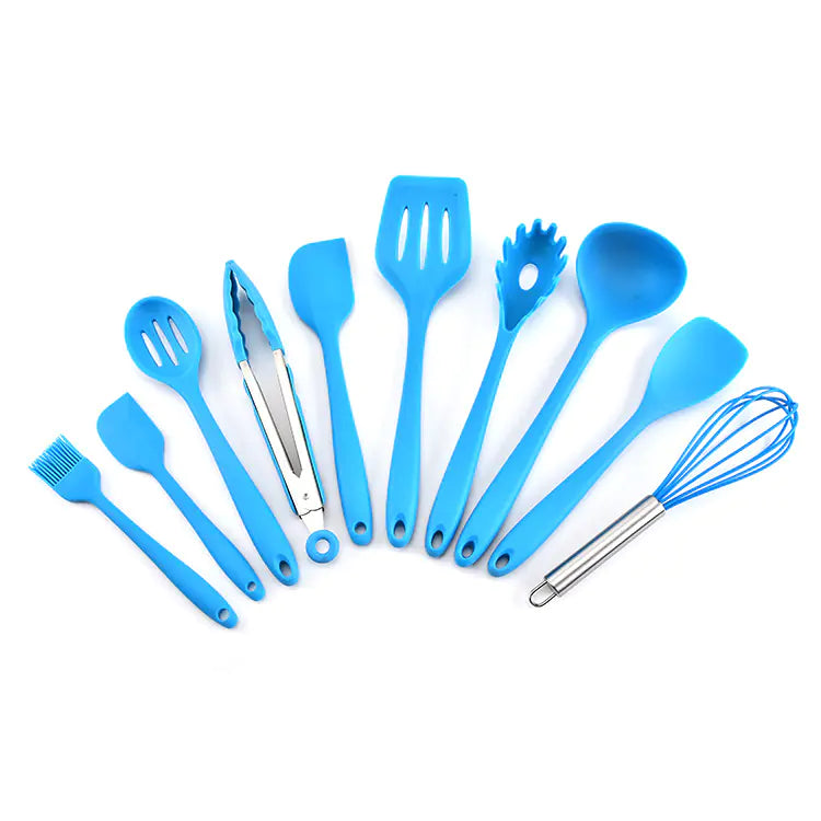 10-Piece Silicone Kitchenware Baking Set