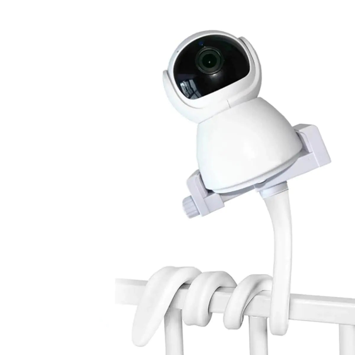 Baby Monitor Mount for Crib Universal Baby Camera Mount Compatible for Infant Optics DXR-8 Pro HB65/HB66 and Most Other Baby Monitors Versatile Baby Monitor Stand with Clip