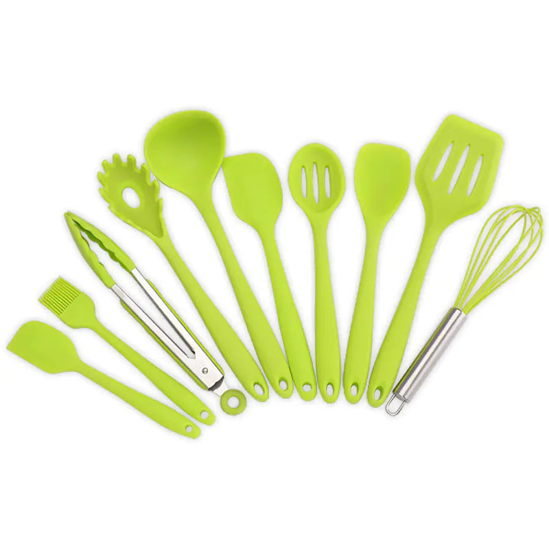 10-Piece Silicone Kitchenware Baking Set