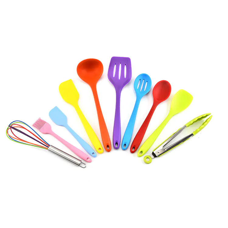10-Piece Silicone Kitchenware Baking Set