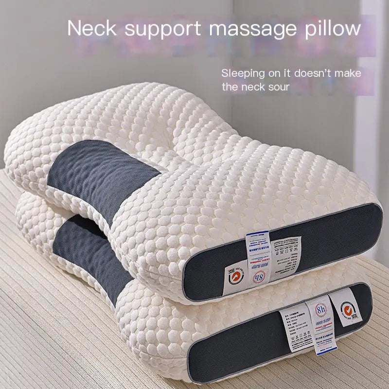 Antibacterial Neck Support Pillows for Sleep (Pair)