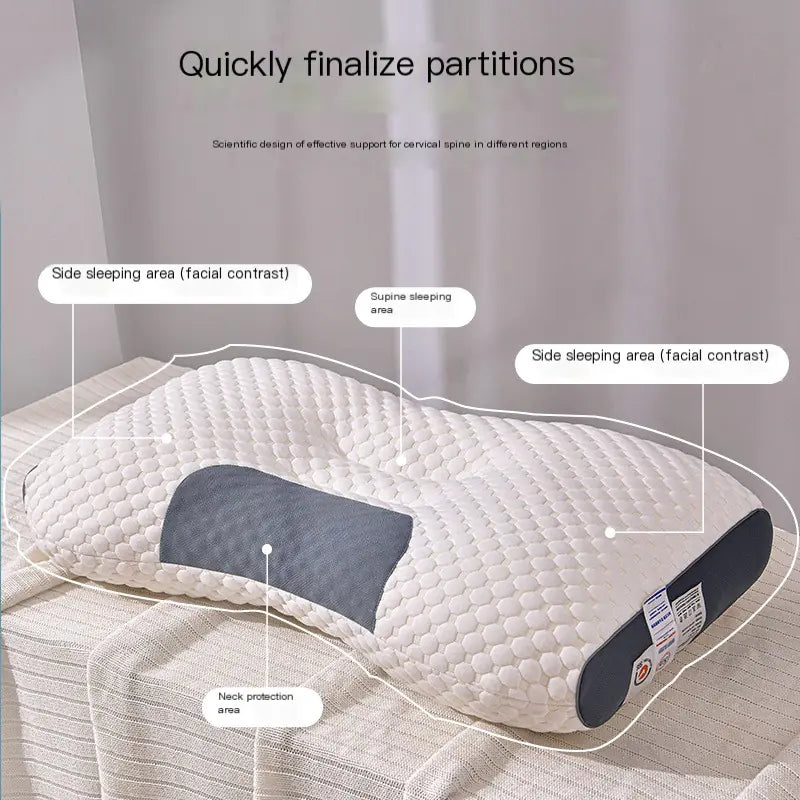 Antibacterial Neck Support Pillows for Sleep (Pair)