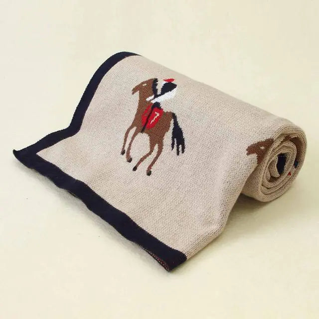 Cute Knitted Baby Blankets for Newborns and Toddlers