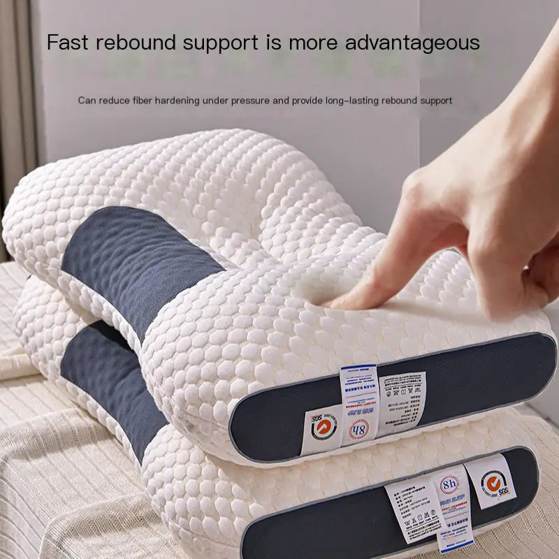 Antibacterial Neck Support Pillows for Sleep (Pair)