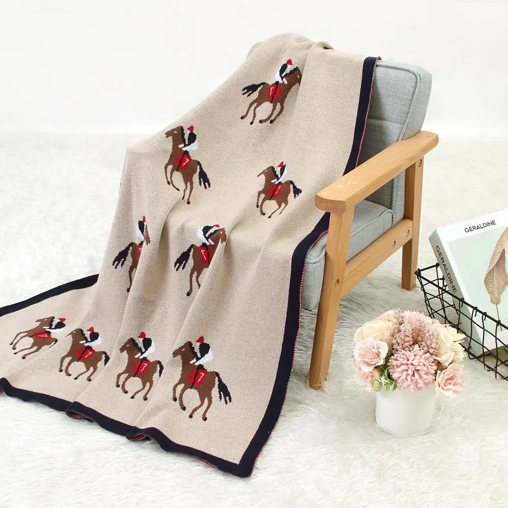 Cute Knitted Baby Blankets for Newborns and Toddlers